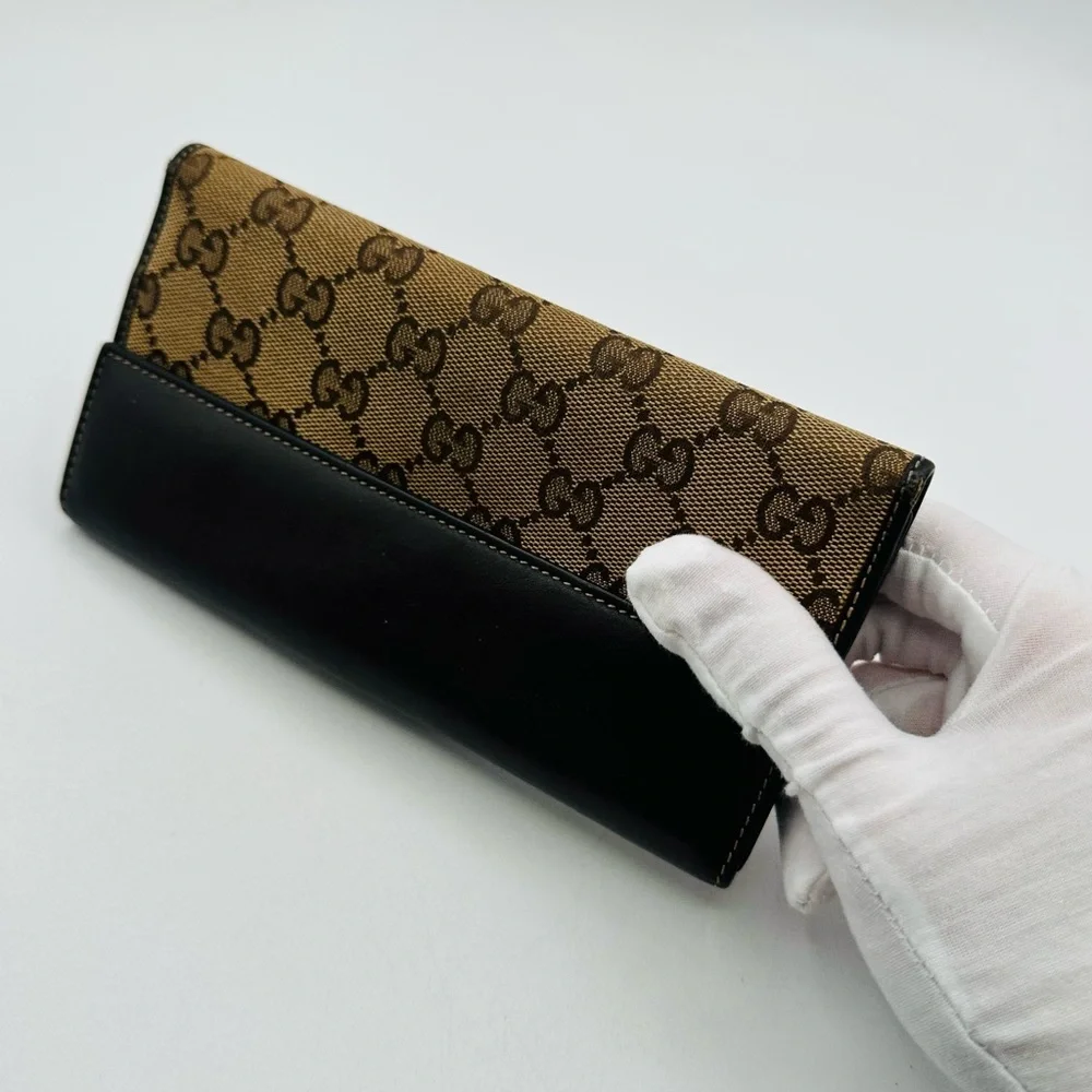 Gucci Long Heart Monogram Wallet - Picture 3 of 12